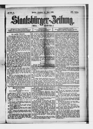Staatsbürger-Zeitung vom 23.05.1880