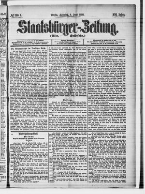 Staatsbürger-Zeitung on Jun 6, 1880