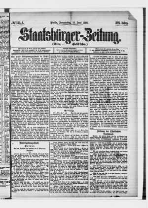 Staatsbürger-Zeitung on Jun 10, 1880