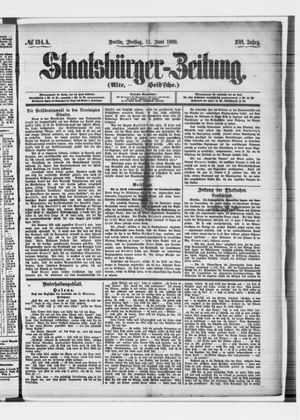 Staatsbürger-Zeitung vom 11.06.1880