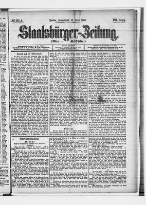 Staatsbürger-Zeitung vom 12.06.1880