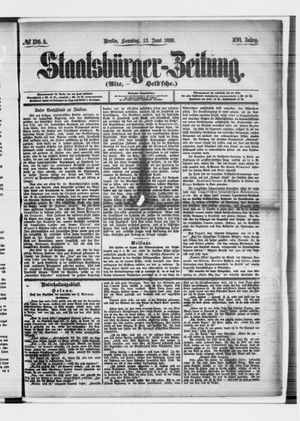 Staatsbürger-Zeitung vom 13.06.1880