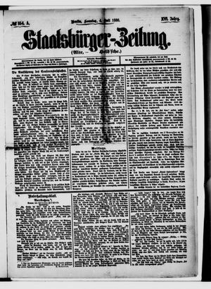 Staatsbürger-Zeitung on Jul 4, 1880