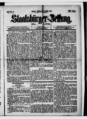 Staatsbürger-Zeitung vom 07.07.1880