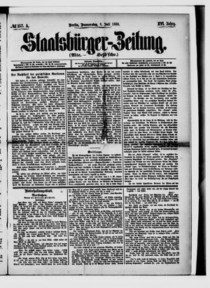 Staatsbürger-Zeitung on Jul 8, 1880