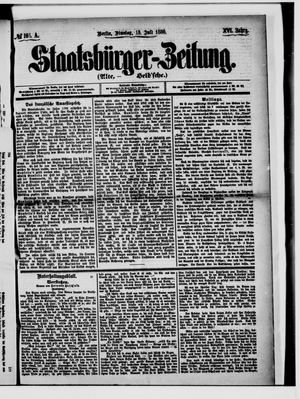 Staatsbürger-Zeitung vom 13.07.1880