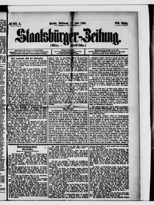 Staatsbürger-Zeitung vom 14.07.1880