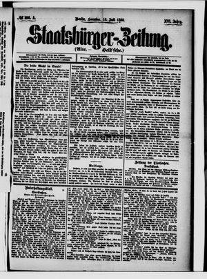 Staatsbürger-Zeitung vom 18.07.1880