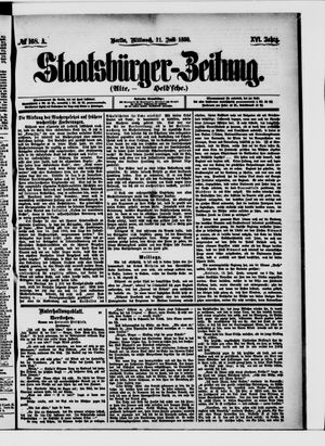 Staatsbürger-Zeitung vom 21.07.1880