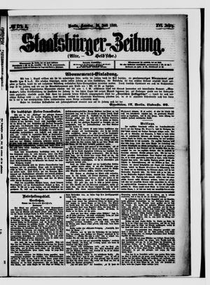 Staatsbürger-Zeitung vom 25.07.1880