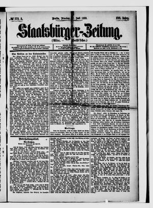 Staatsbürger-Zeitung on Jul 27, 1880