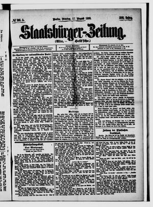 Staatsbürger-Zeitung vom 17.08.1880
