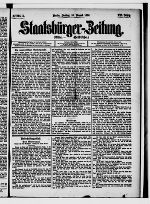 Staatsbürger-Zeitung vom 20.08.1880