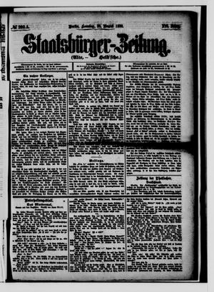 Staatsbürger-Zeitung vom 29.08.1880