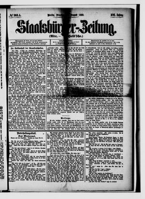 Staatsbürger-Zeitung vom 31.08.1880