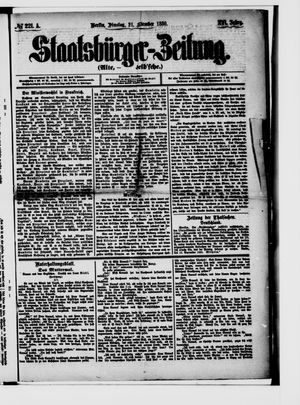 Staatsbürger-Zeitung vom 21.09.1880