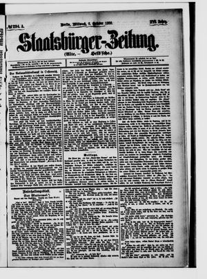 Staatsbürger-Zeitung vom 06.10.1880