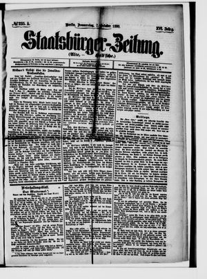 Staatsbürger-Zeitung vom 07.10.1880