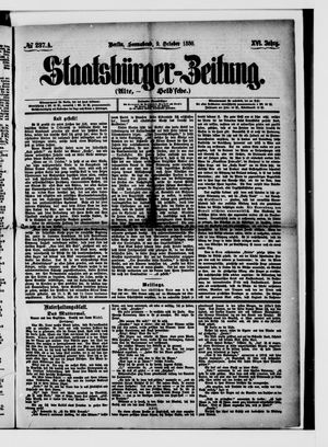 Staatsbürger-Zeitung vom 09.10.1880