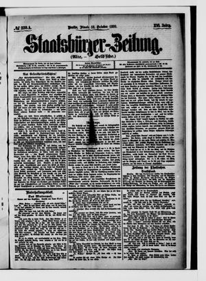 Staatsbürger-Zeitung vom 12.10.1880