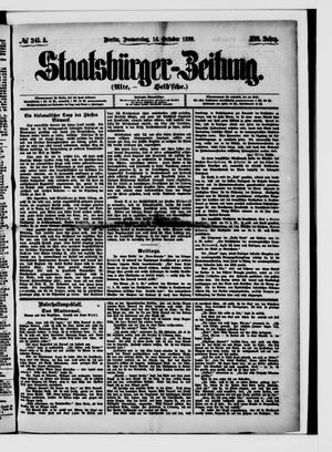 Staatsbürger-Zeitung on Oct 14, 1880