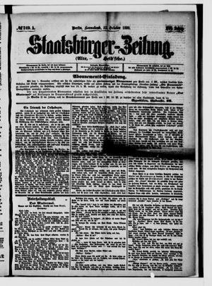 Staatsbürger-Zeitung vom 23.10.1880