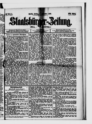 Staatsbürger-Zeitung on Dec 3, 1880