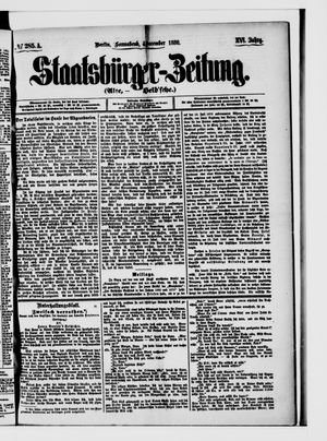 Staatsbürger-Zeitung on Dec 4, 1880