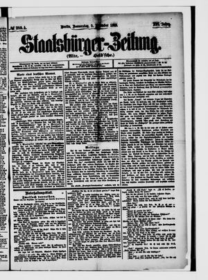 Staatsbürger-Zeitung on Dec 9, 1880