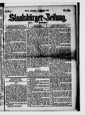 Staatsbürger-Zeitung vom 11.12.1880