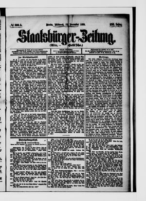 Staatsbürger-Zeitung vom 22.12.1880
