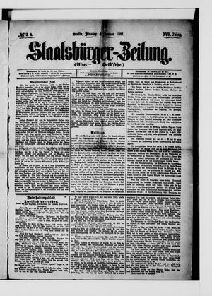 Staatsbürger-Zeitung vom 04.01.1881
