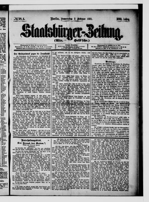 Staatsbürger-Zeitung vom 03.02.1881