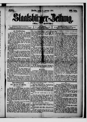 Staatsbürger-Zeitung vom 08.02.1881