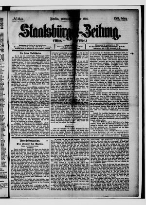 Staatsbürger-Zeitung vom 09.02.1881