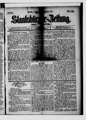 Staatsbürger-Zeitung vom 12.02.1881
