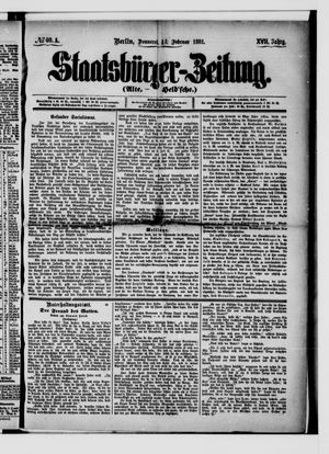 Staatsbürger-Zeitung vom 17.02.1881