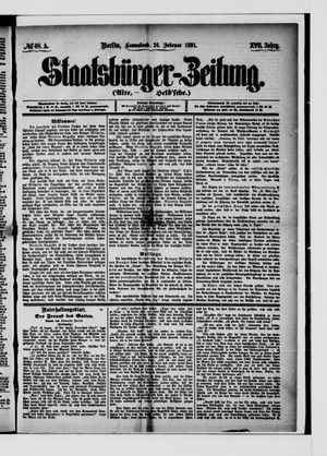 Staatsbürger-Zeitung vom 26.02.1881