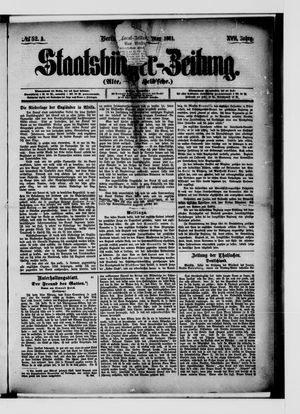 Staatsbürger-Zeitung vom 02.03.1881