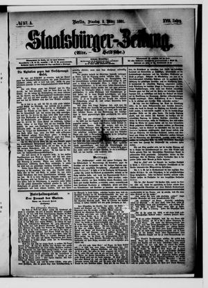 Staatsbürger-Zeitung vom 08.03.1881