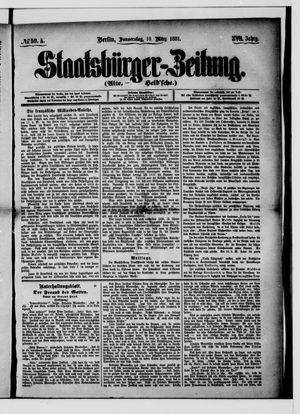 Staatsbürger-Zeitung vom 10.03.1881