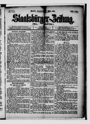 Staatsbürger-Zeitung vom 24.03.1881