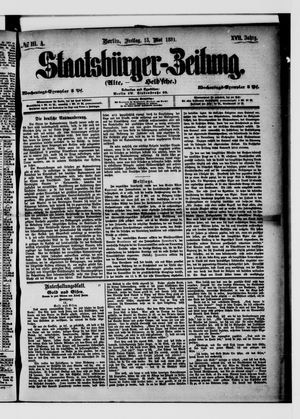 Staatsbürger-Zeitung vom 13.05.1881