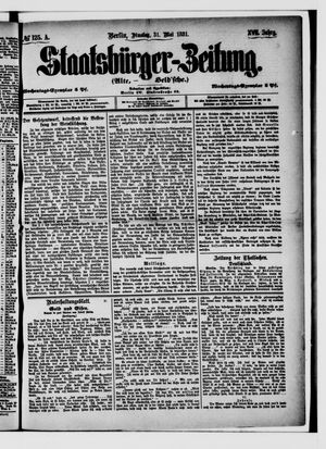 Staatsbürger-Zeitung vom 31.05.1881