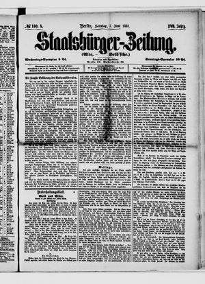 Staatsbürger-Zeitung vom 05.06.1881