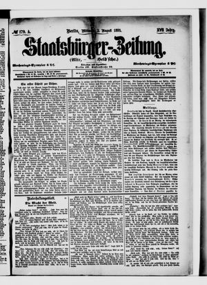 Staatsbürger-Zeitung vom 03.08.1881