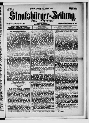 Staatsbürger-Zeitung vom 13.01.1882