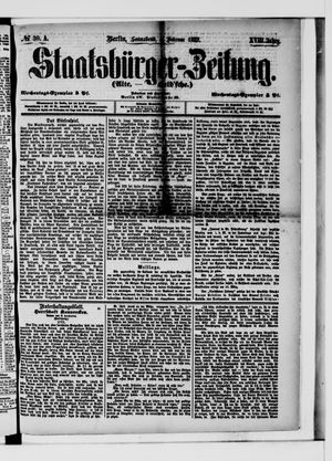 Staatsbürger-Zeitung on Feb 4, 1882