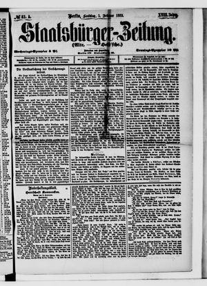 Staatsbürger-Zeitung on Feb 5, 1882