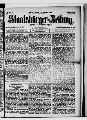 Staatsbürger-Zeitung on Feb 10, 1882